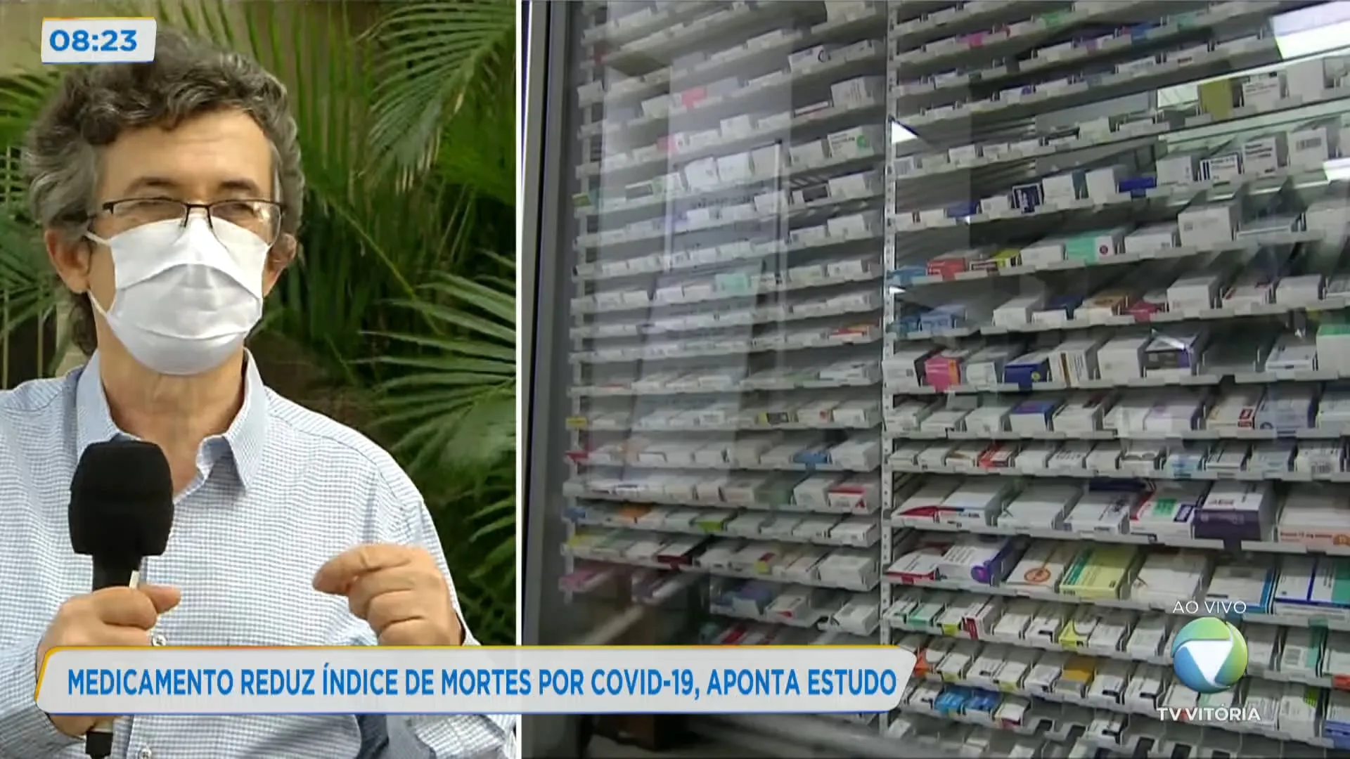 Medicamento reduz índice de mortes por Covid-19, aponta estudo