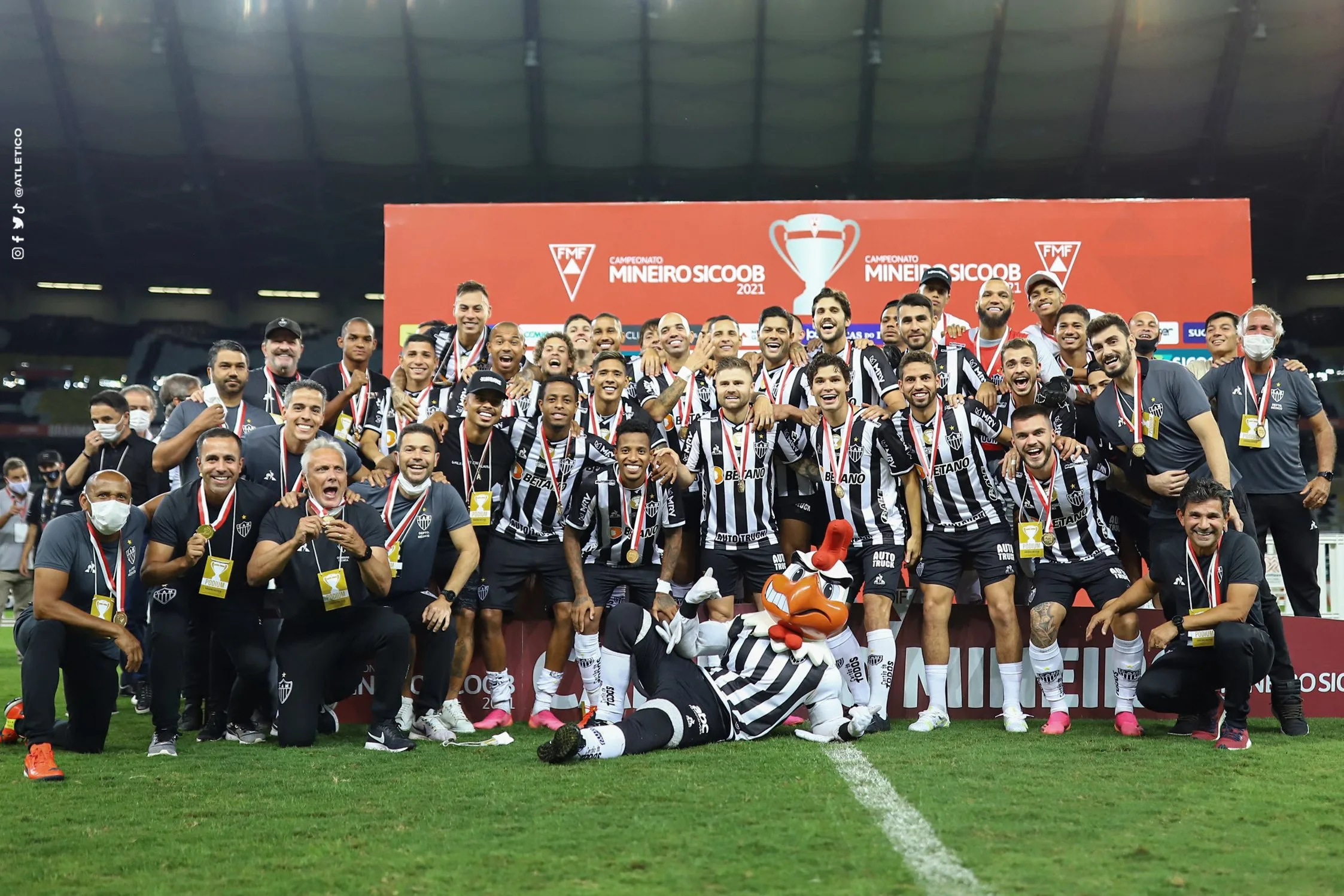 Foto: Reprodução/ Twitter/ Atlético-MG