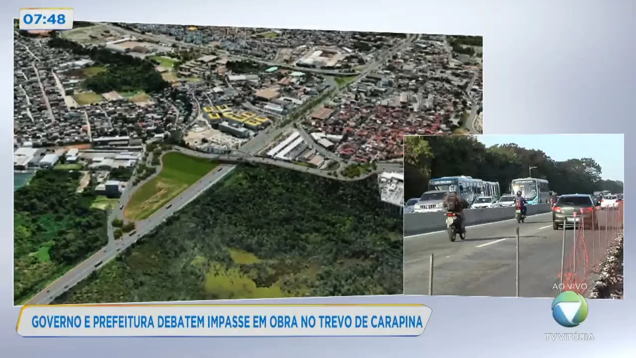 Impasse na obra do Complexo do Trevo de Carapina