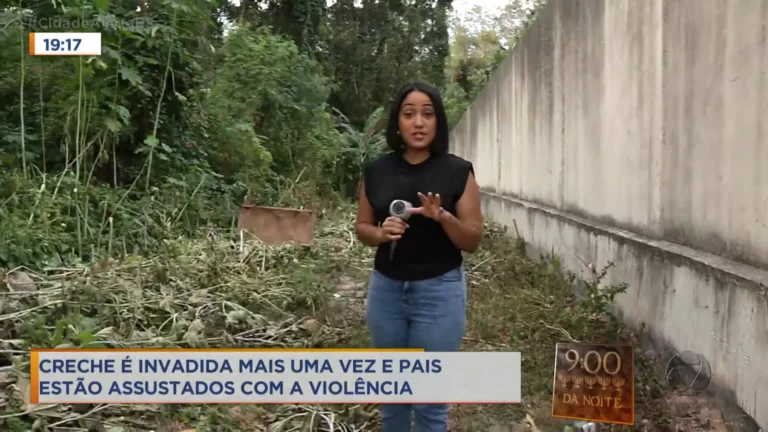 Creche é invadida mais uma vez  e pais estão assustados com a violência