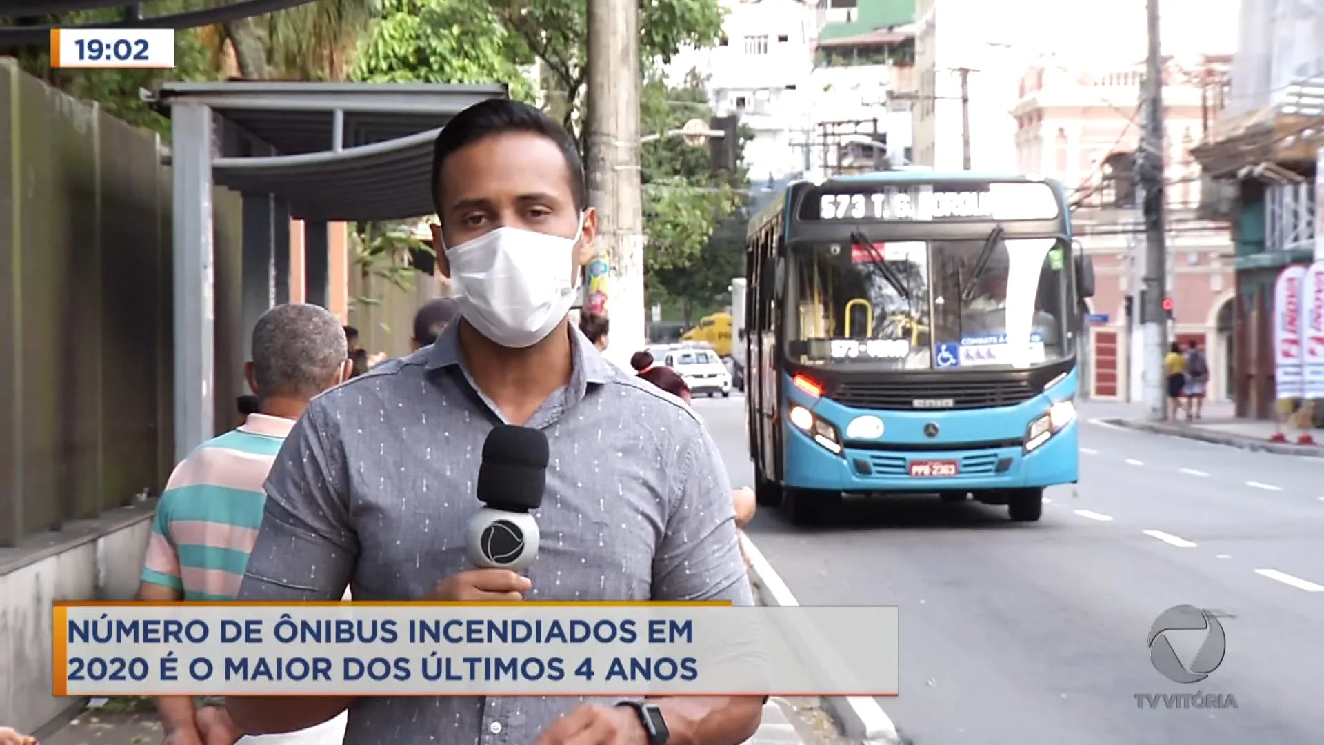 Quantidade de ônibus incendiados no ES em 2020 é o mesmo de 2019 e 2018 somados