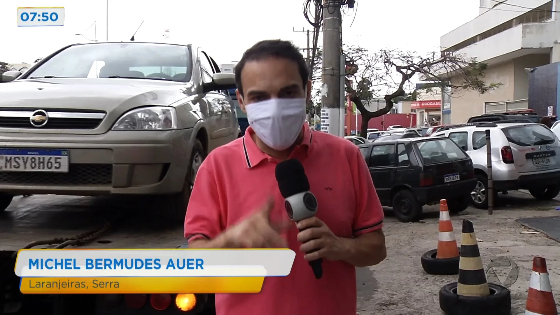 Bandidos fazem arrastão por vários bairros da Serra