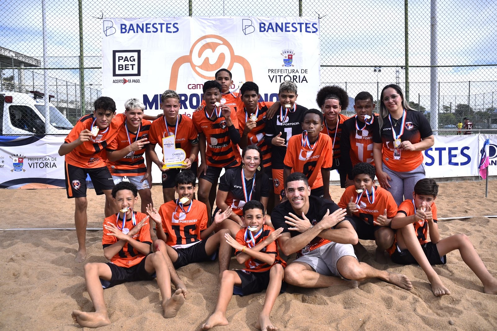 VITÓRIA E ARACRUZ SE CLASSIFICAM PARA 23º CAMPEONATO ESTADUAL BANESTES DE BEACH SOCCER