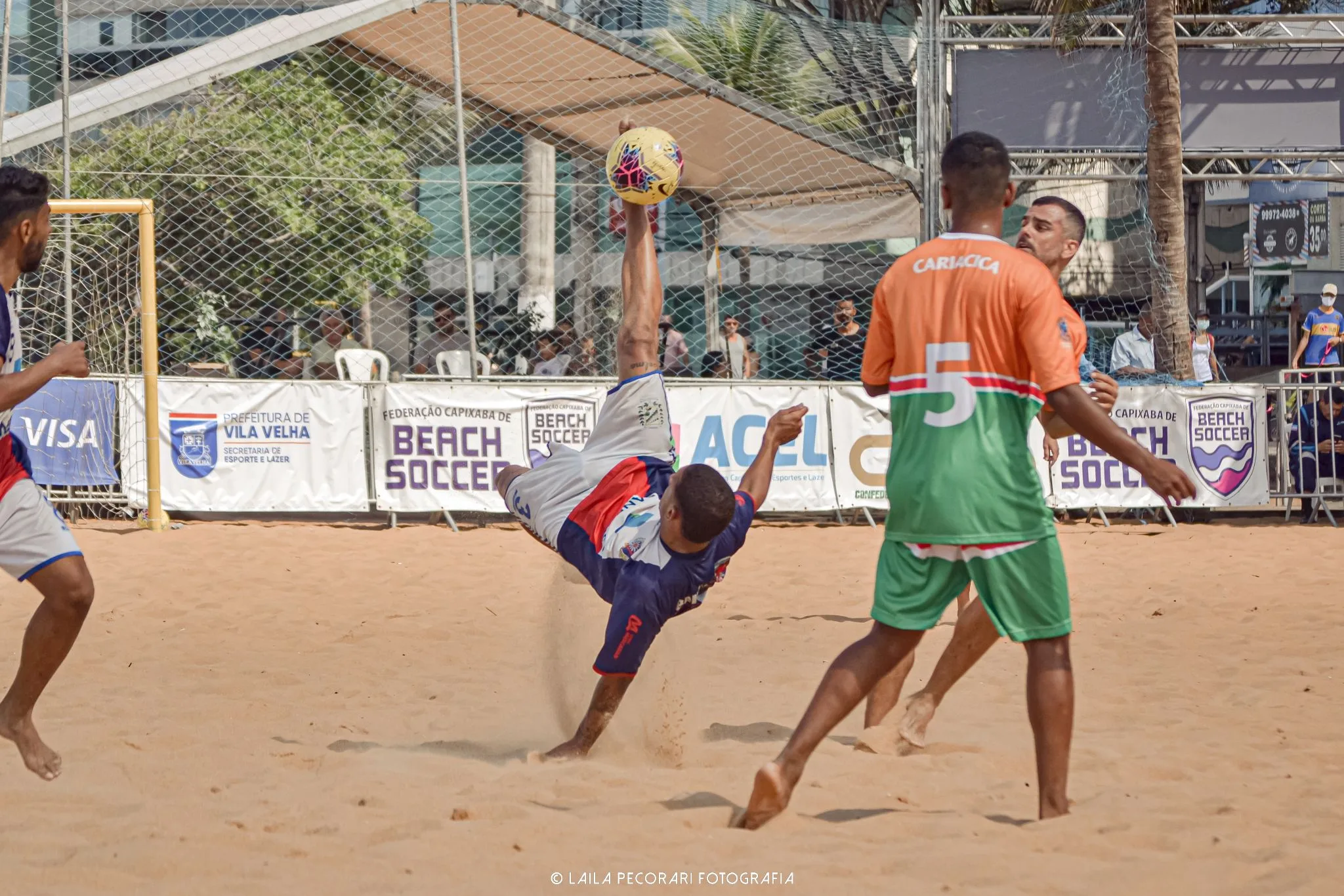 Estreantes e veteranos disputam o título do campeonato estadual de seleções de beach soccer