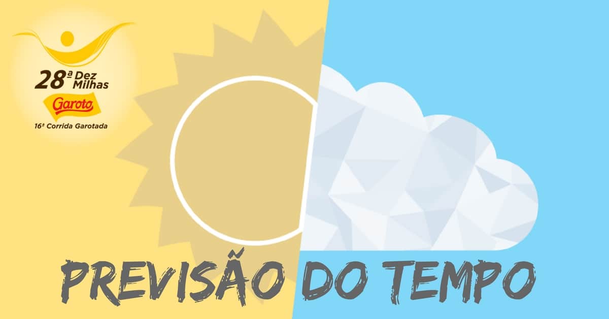 Chuva? Sol? Vento na Terceira Ponte? Confira a previsão do tempo para a Dez Milhas Garoto