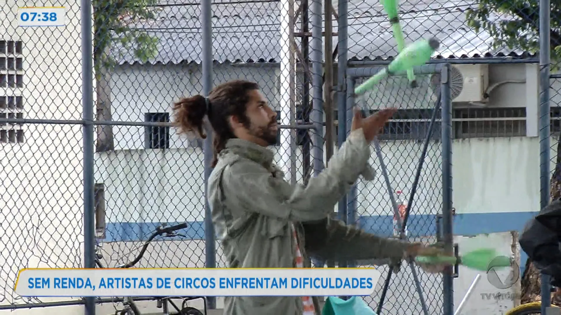 Sem renda, artistas de circos enfrentam dificuladades