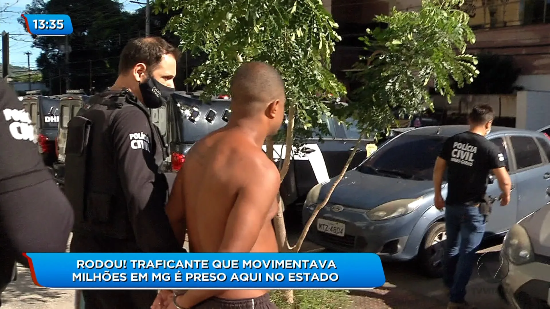 Traficante de Minas Gerais é preso na Serra