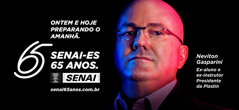 Danza assina campanha de 65 anos do Senai-ES