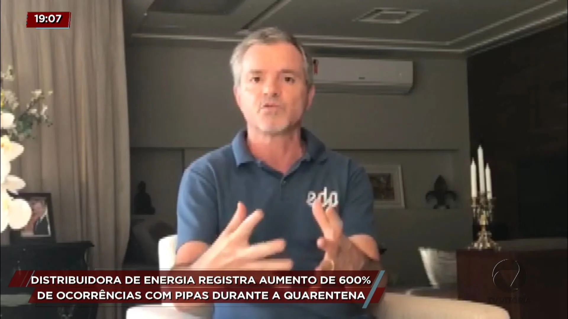 Distribuidora de energia registra aumento de 600% de ocorrências com pipas durante a quarentena