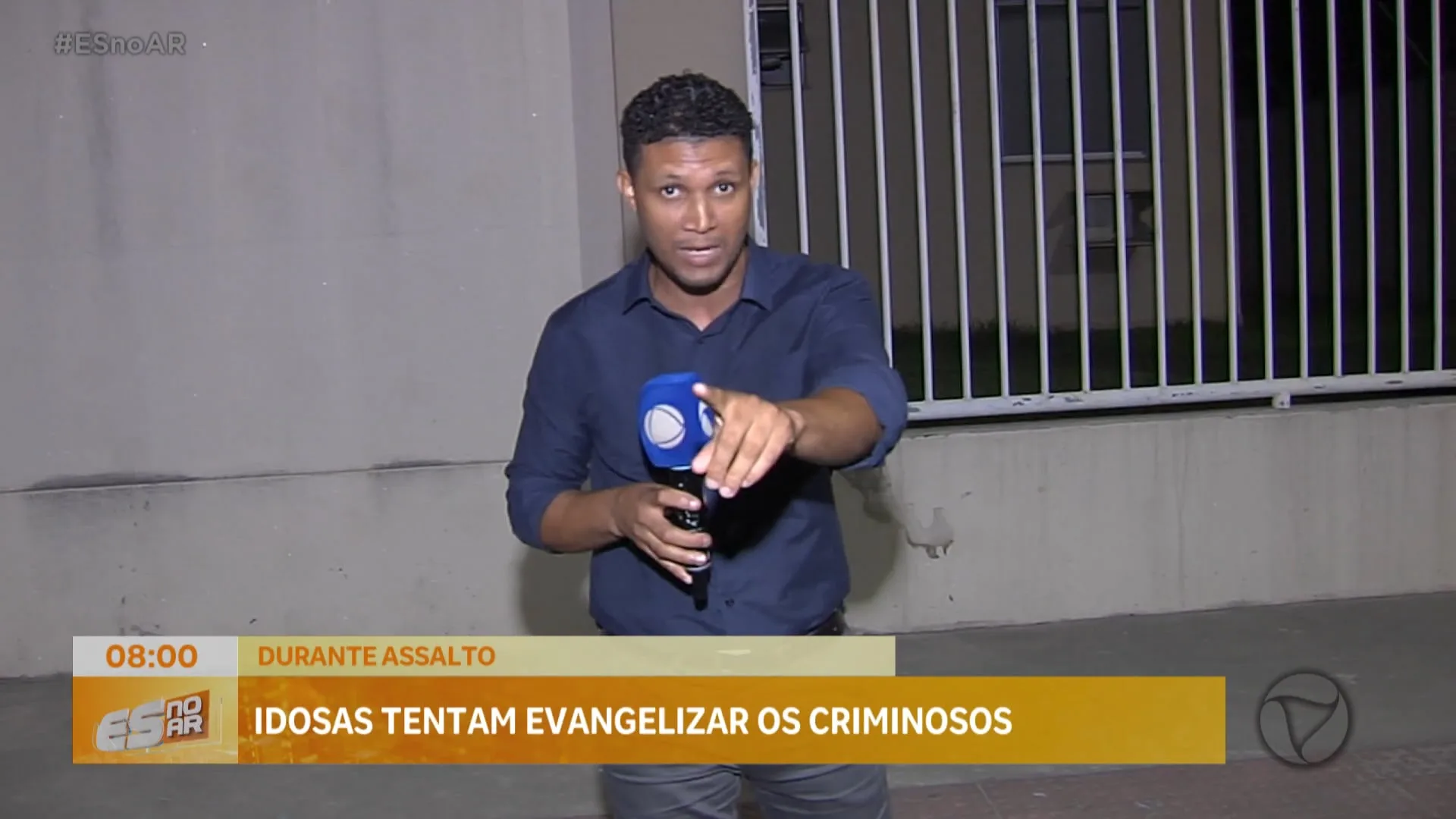 Idosas tentam evangelizar os criminosos durante assalto