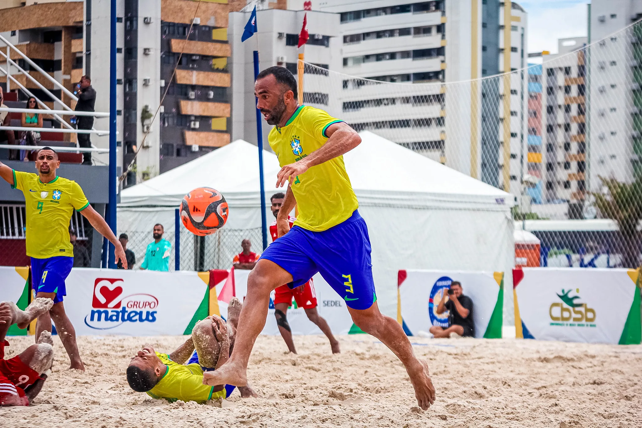 Capixabas com um pé na Copa do Mundo de Beach Soccer