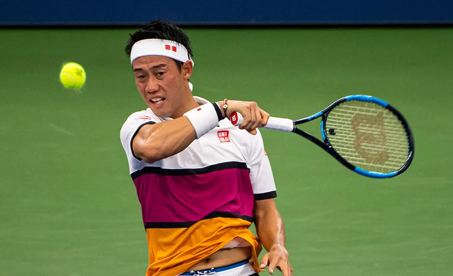 KEI NISHIKORI (JPN) TENNIS – THE US OPEN – USTA BILLIE JEAN KING TENNIS CENTRE – FLUSHING MEADOWS – NEW YORK CITY – NEW YORK – USA – ATP – WTA – ITF – GRAND SLAM – OPEN – NEW YORK – USA – 2019 © TENNIS PHOTO NETWORK