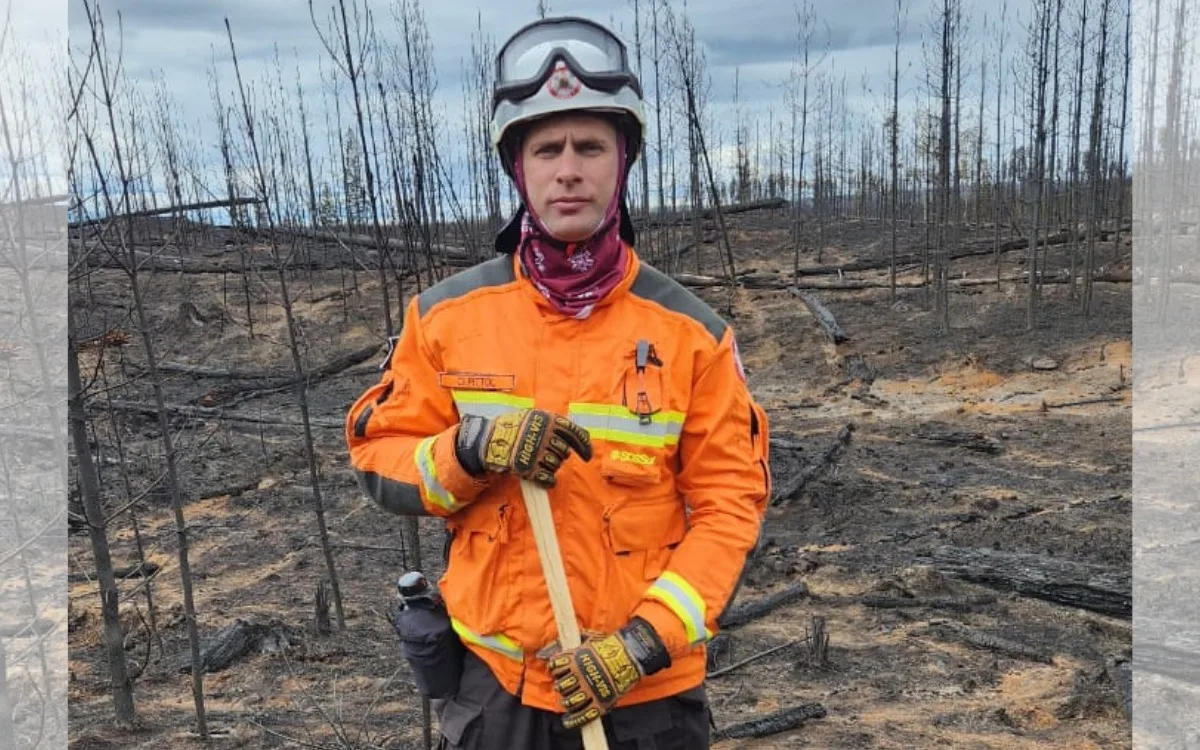 Bombeiro capixaba combate incêndios no Canadá por 41 dias e faz relato