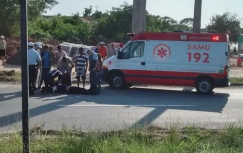 Motociclista fica ferido após acidente em Vila Velha