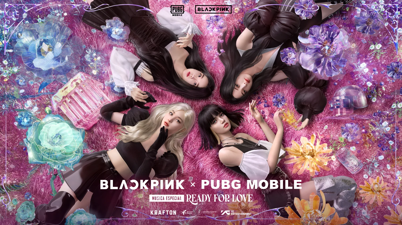 BLACKPINK e PUBG MOBILE lançam clipe da faixa especial Ready for Love