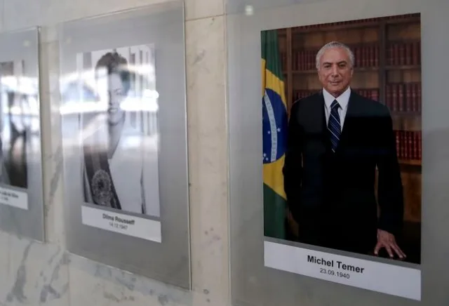 Galeria de presidentes da República é atualizada com foto de Temer