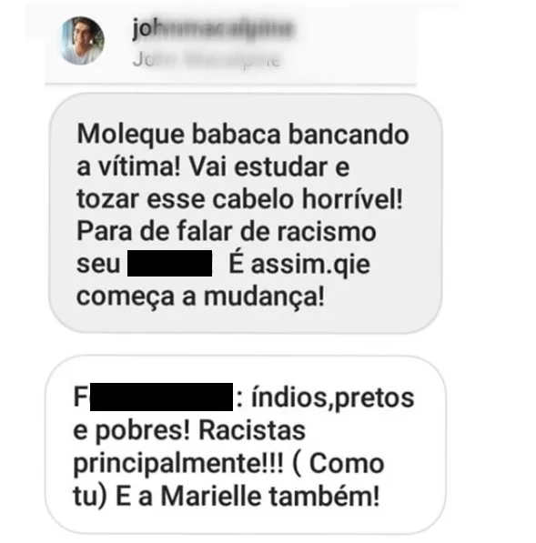 Ator JP Rufino é alvo de comentários racistas no Instagram