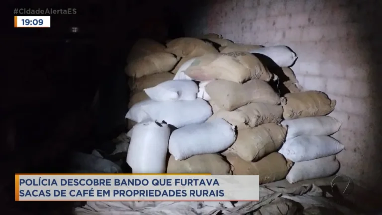 Polícia Militar prende suspeitos de furto de café