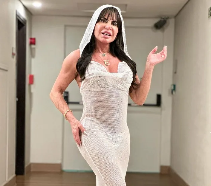 Gretchen é hospitalizada para procedimento de retirada do útero