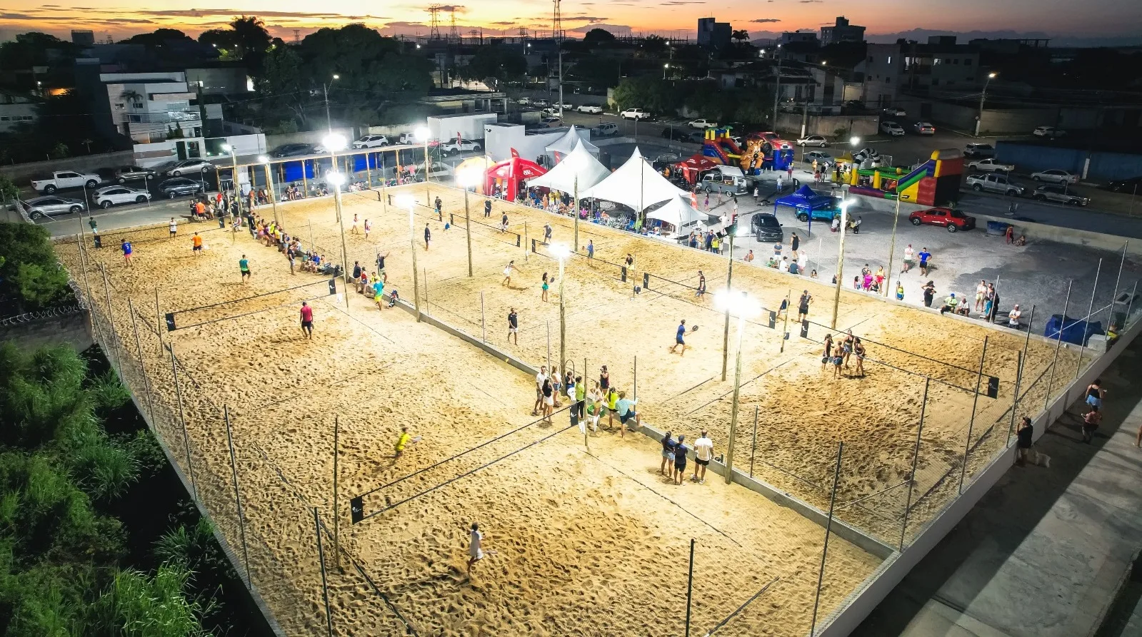 Etapa estadual de beach tennis acontece em Linhares de sexta a domingo