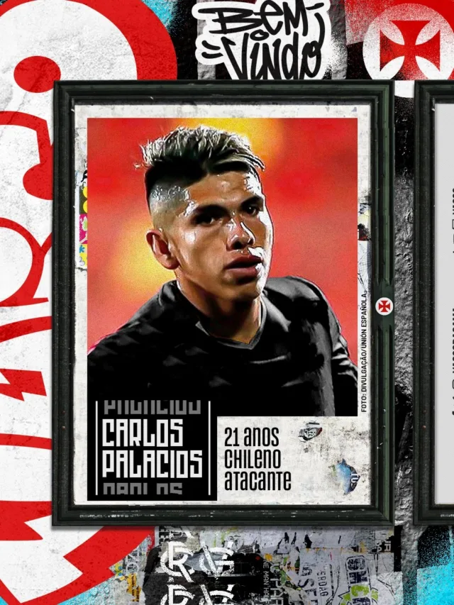 Vasco anuncia contratação de Carlos Palacios, Gabriel Dias e mais dois reforços