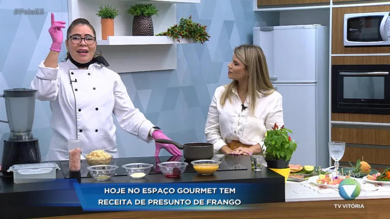 Espaço Gourmet: Presunto caseiro de frango