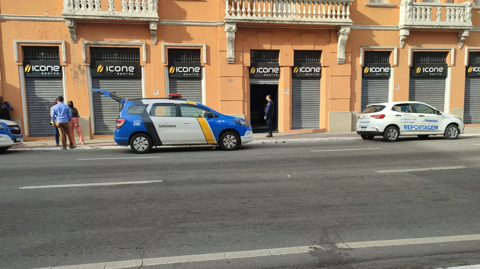 Dupla é presa após furtar loja de roupas esportivas no Centro de Vitória