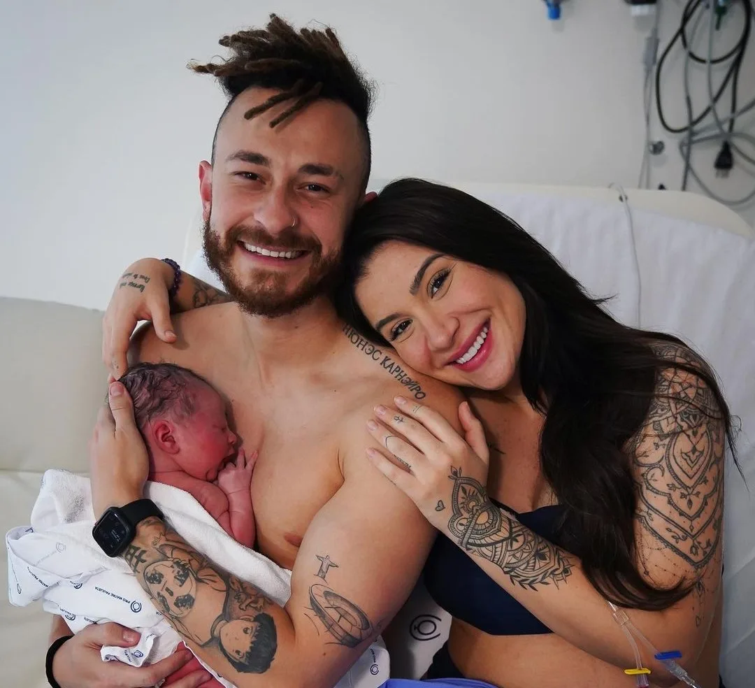 Nasce o bebê Cris, primeiro filho de Bianca Andrade e Fred