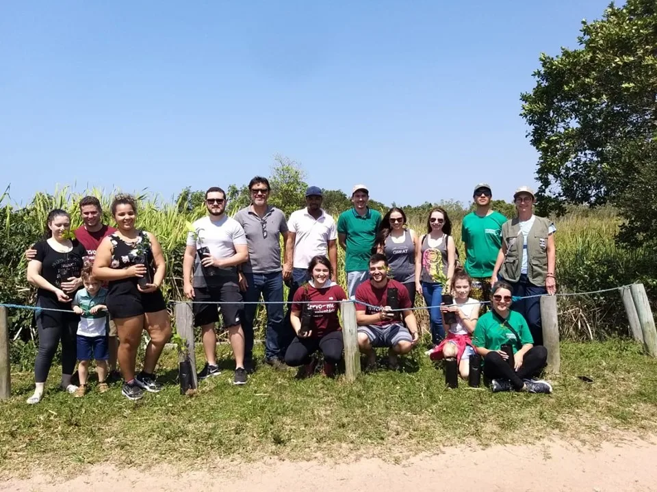 Comemoração pelo Dia da árvore em Guarapari foi com plantio de mudas no Parque Paulo César Vinha