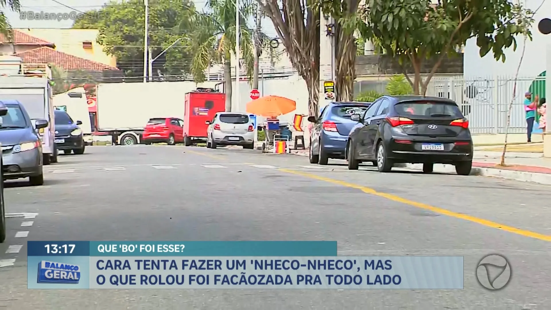 Homem tenta fazer um 'nheco-nheco', mas o que rola é facãozada