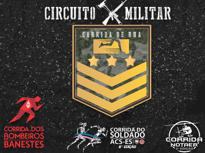 Circuito Militar de Corrida de Rua reúne três importantes provas do calendário capixaba