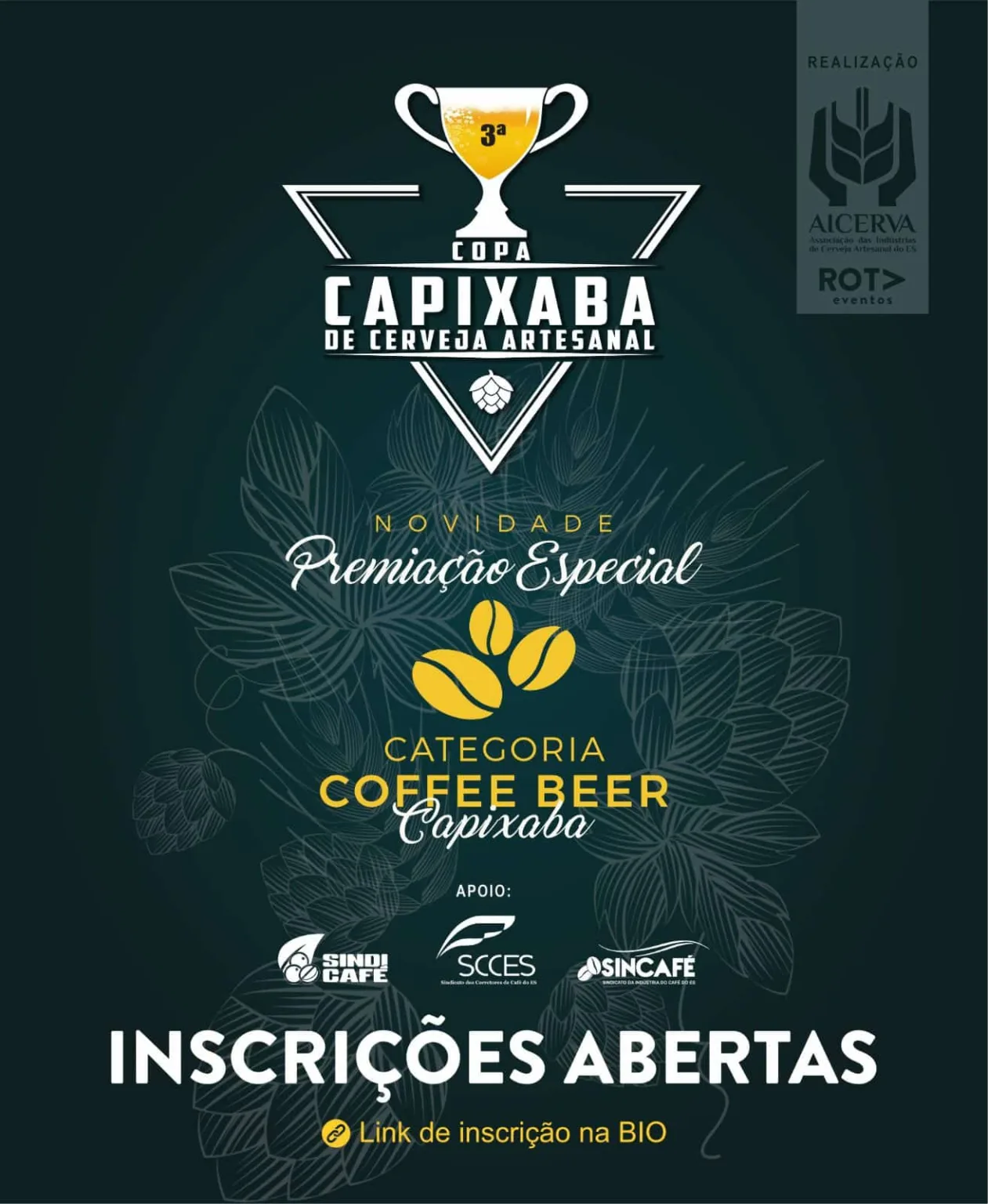 Abertas as inscrições para 3ª Copa Capixaba de Cervejas Artesanais