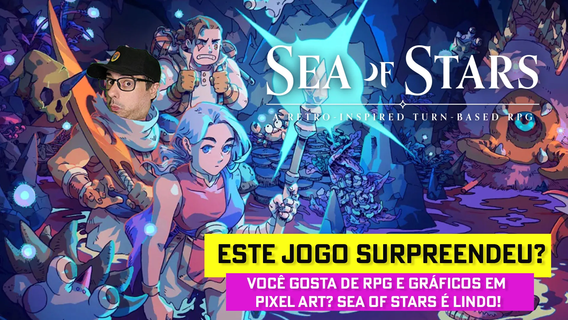 VÍDEO | Sea of Stars surpreende com pixel art impressionante