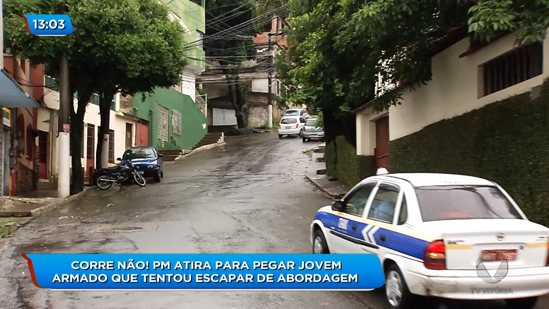 Polícia Militar troca tiros com criminosos, em Vila Velha