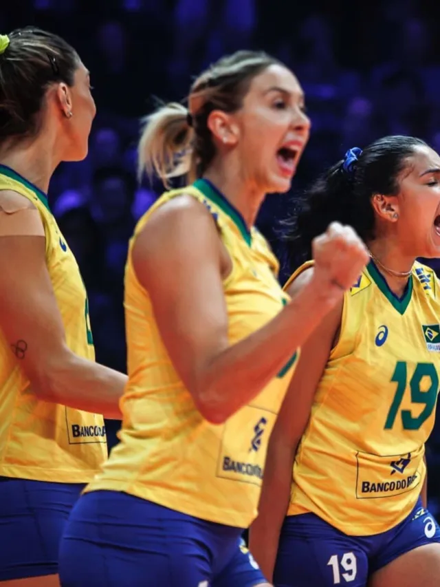 Classificado, Brasil vence a Bélgica e segue invicto no Mundial de Vôlei