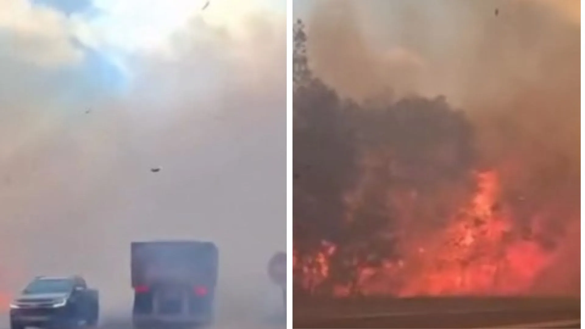 VÍDEO | Trânsito é liberado após interdição por conta de incêndio em Linhares