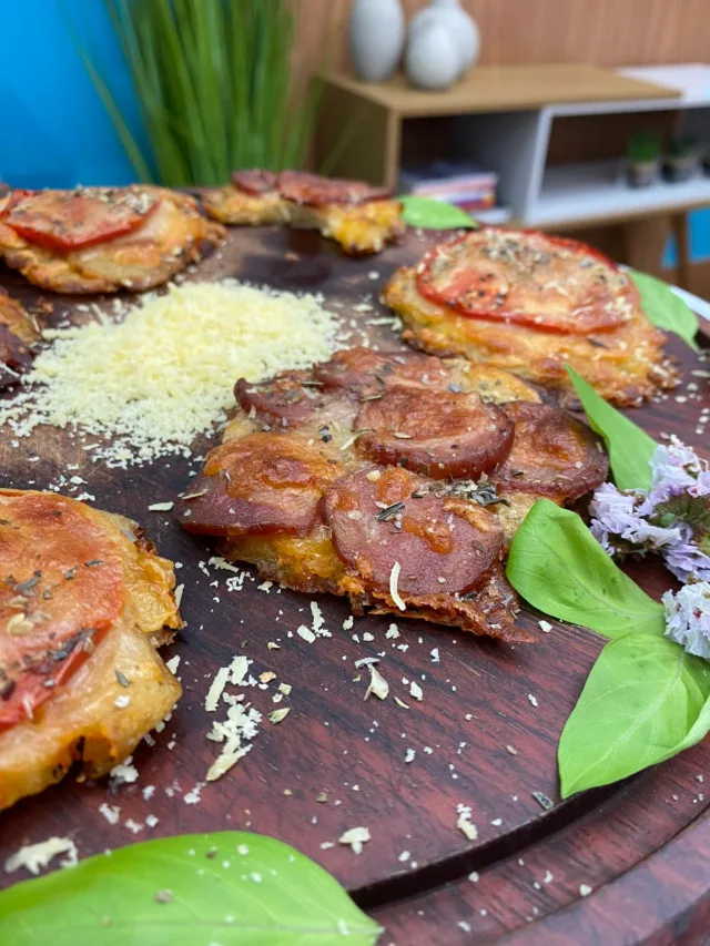 Receita fácil de carnaval! Pizza de Batata