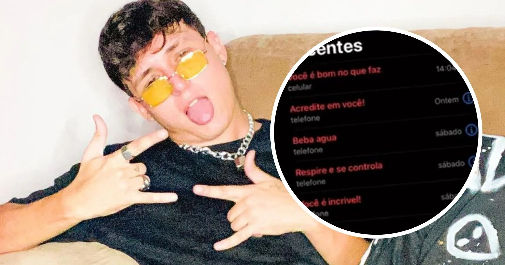 Influencer do ES salva telefones com DDD de SP com mensagem motivacional