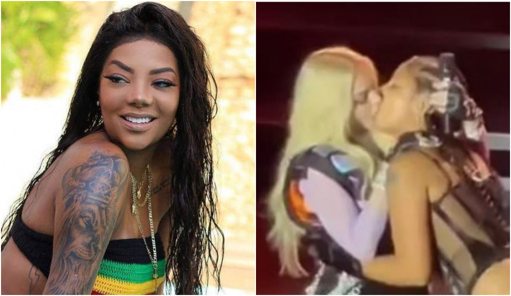 Ludmilla reage a um beijo de Madonna e fãs caem na gargalhada