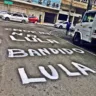 No dia em que Lula depõe, Vitória amanhece com ruas pichadas em protesto