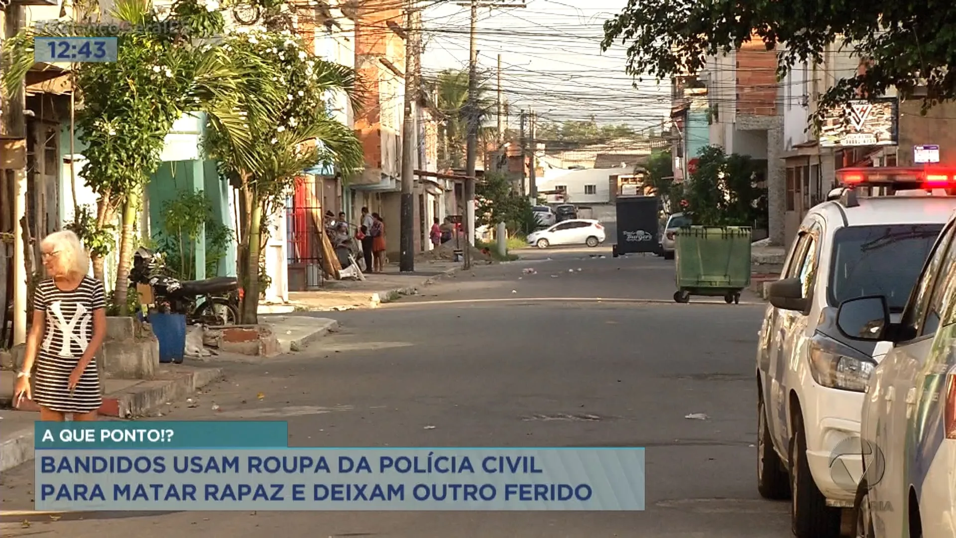 Bandidos com roupas da Polícia Civil matam um rapaz em Vila Velha