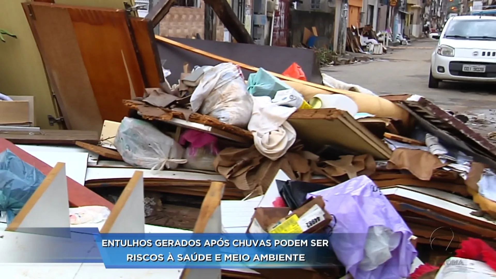 Depois da chuva, ficam os problemas