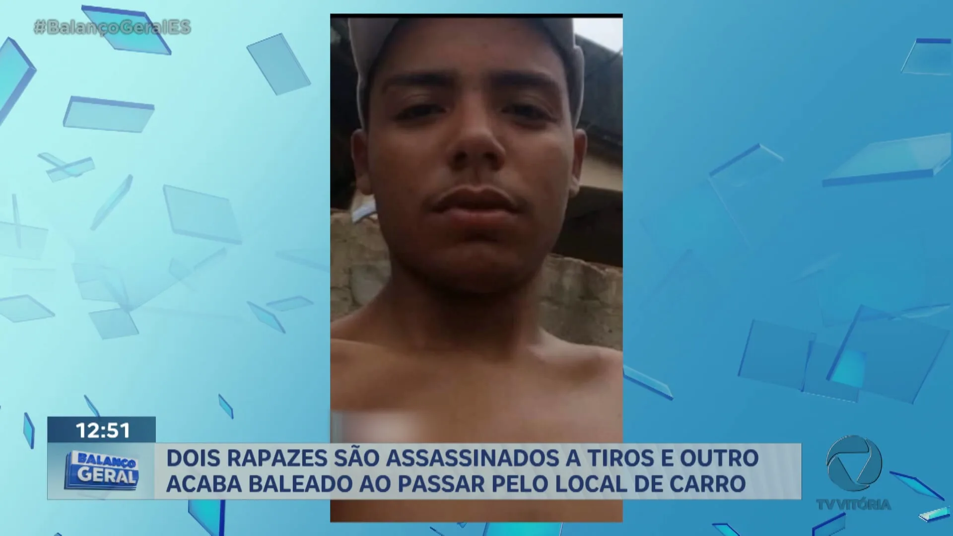 Dois rapazes são assassinados a tiros