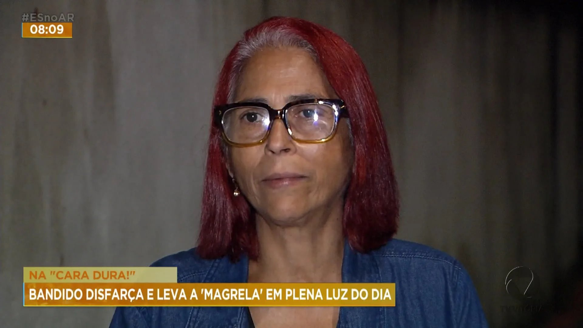 Bandido disfarça e leva bicicleta de mulher