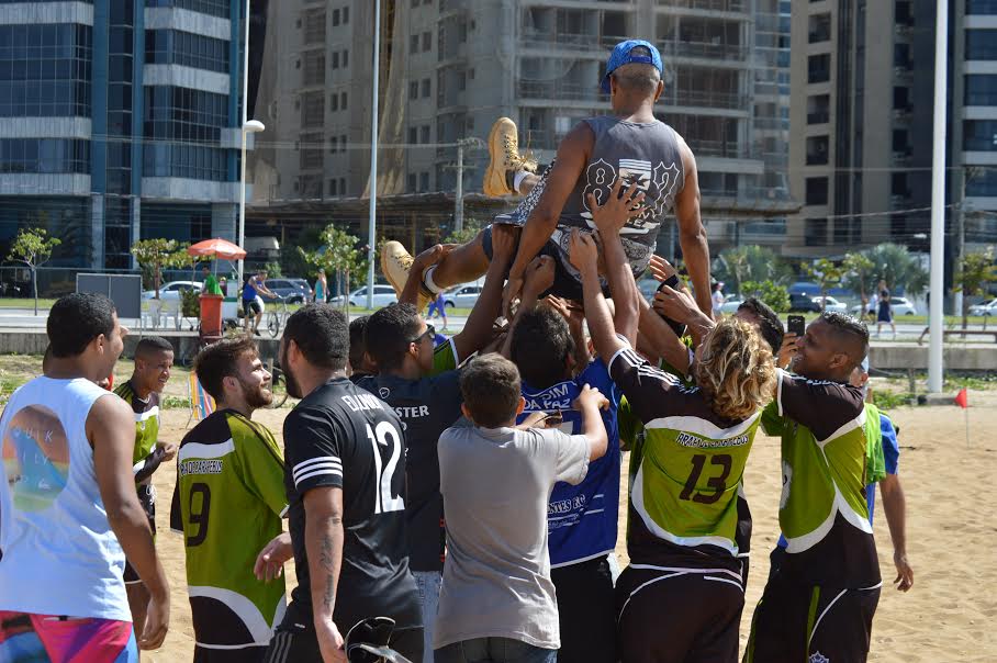 Cerezo Soccer leva o título da primeira etapa do Vitória Beach Soccer Cup