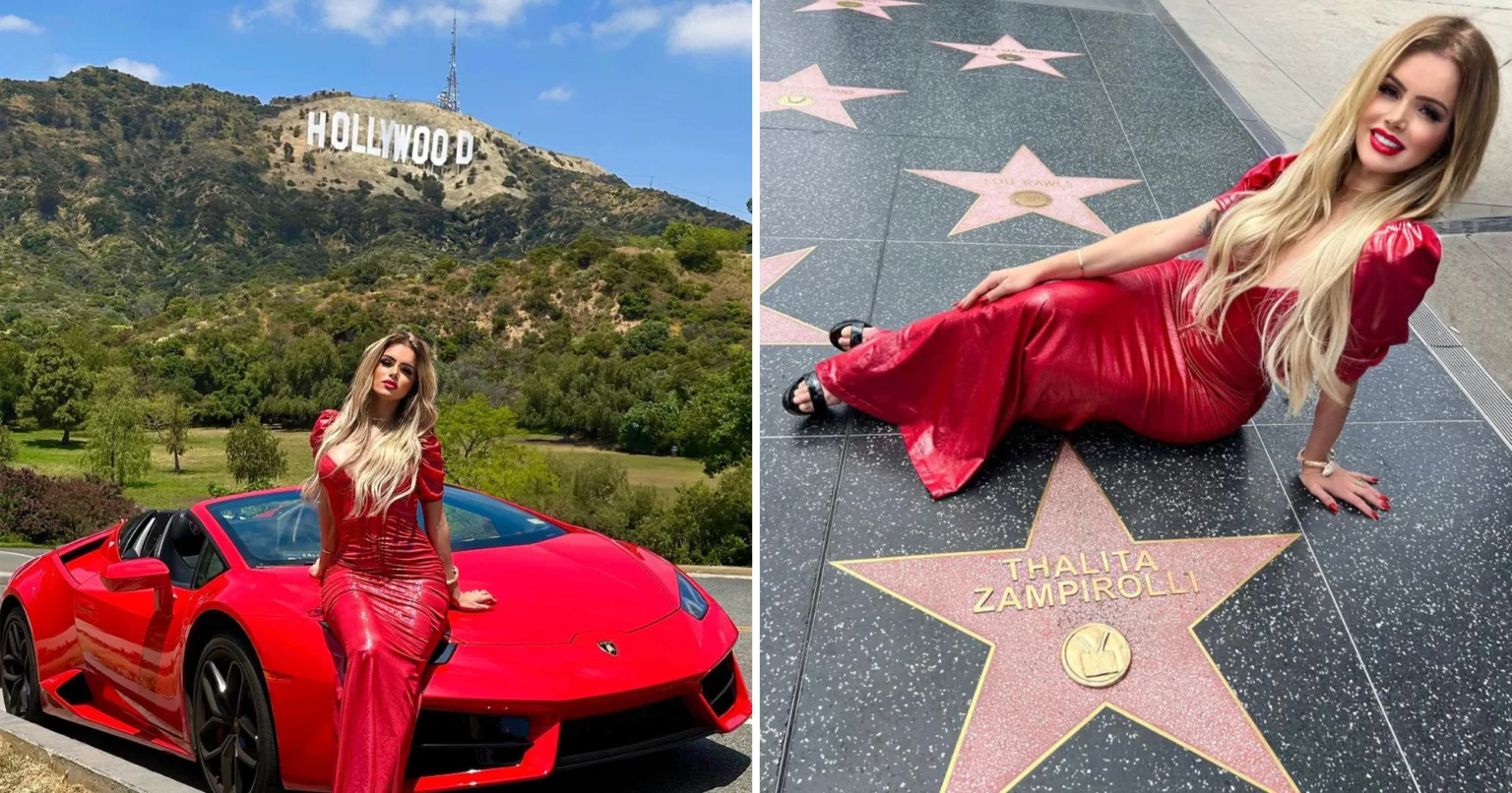 Atriz do ES, Thalita Zampirolli é 1ª brasileira trans em Hollywood a ter nome na Calçada da Fama: "Orgulho" Atriz do ES, Thalita Zampirolli é 1ª brasileira trans em Hollywood a ter nome na Calçada da Fama: "Orgulho"