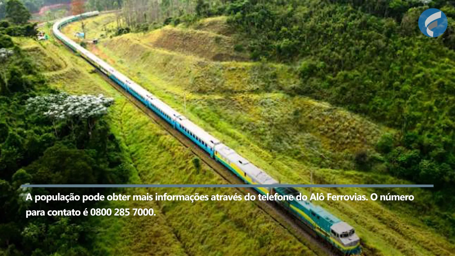 Viagens de trem na estrada de ferro Vitória-Minas estão suspensas