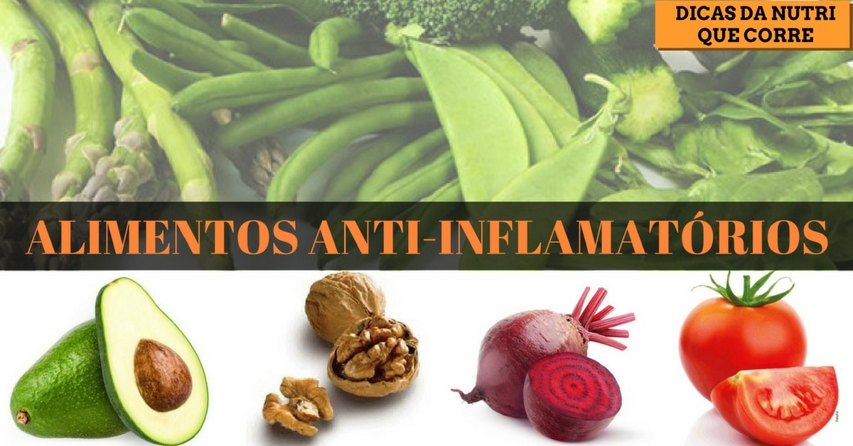 Dicas da Nutri que Corre: 5 alimentos que ajudam a combater inflamações 