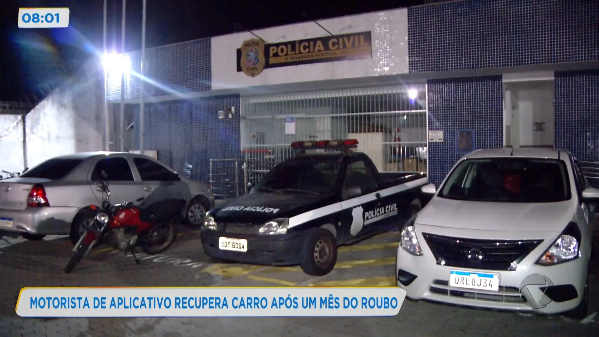 Motorista de aplicativo recupera carro após um mês do roubo