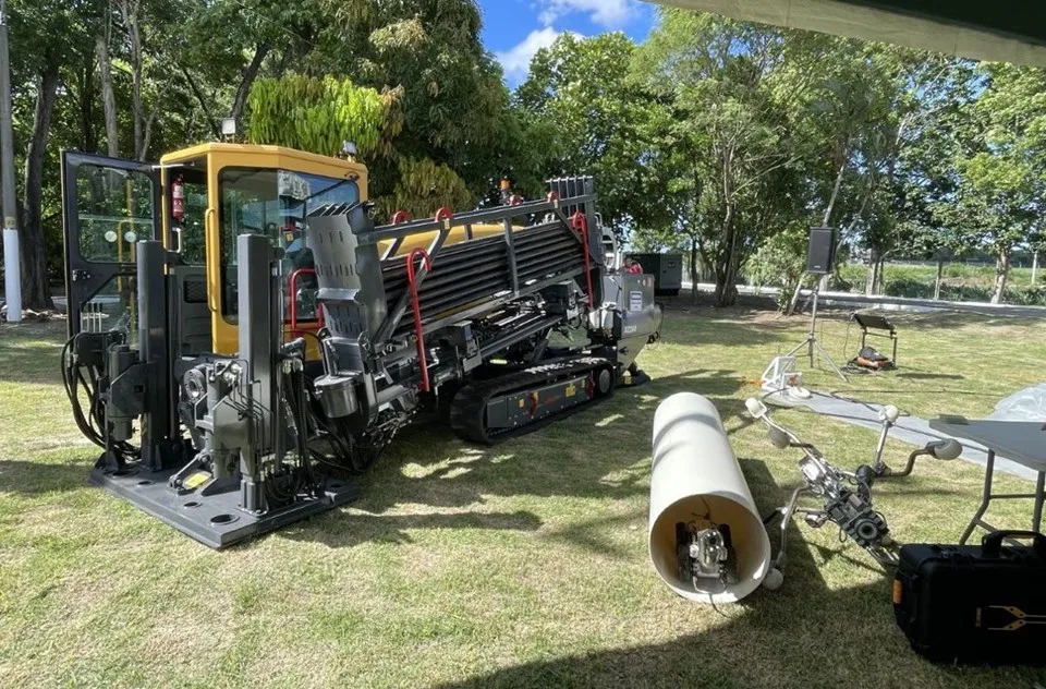 Cesan usa robôs para substituir redes de água na Praia do Canto